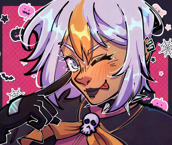 Surprise-me Sketch Commission for ZincoFrappucino